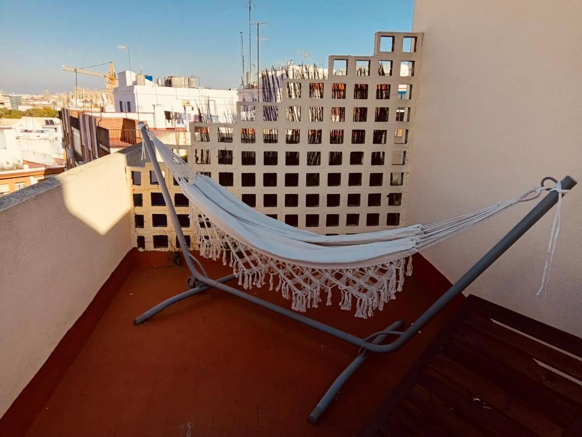 Lovely Triana Flat With Roof Terrace Sevilha Exterior foto